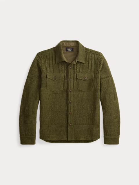 RRL by Ralph Lauren Cotton-Wool Workshirt Sweater