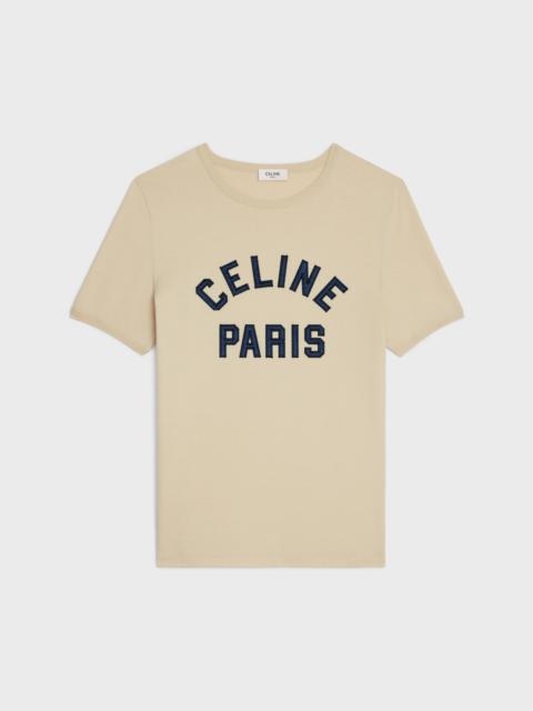 CELINE celine paris 70's T-shirt in cotton jersey