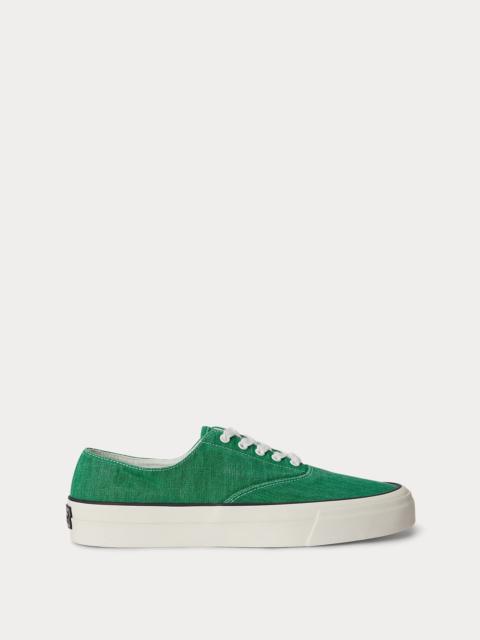 Polo Ralph Lauren Keaton Washed Canvas Sneaker