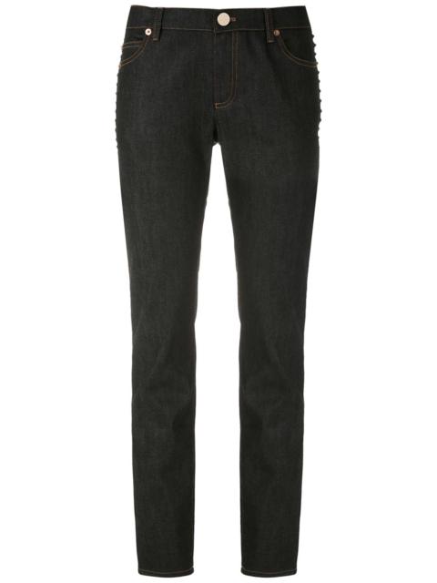 Valentino Rockstud straight-leg jeans