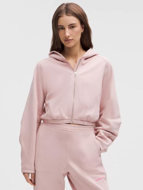 lululemon Loungeful Relaxed-Fit Full-Zip Cropped Hoodie