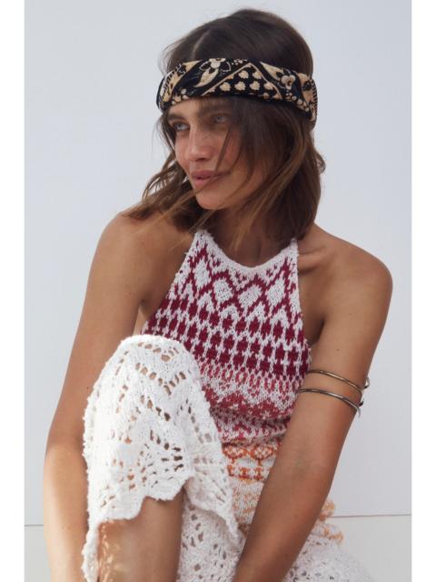 FREE PEOPLE Lotus Paisley Print Bandana