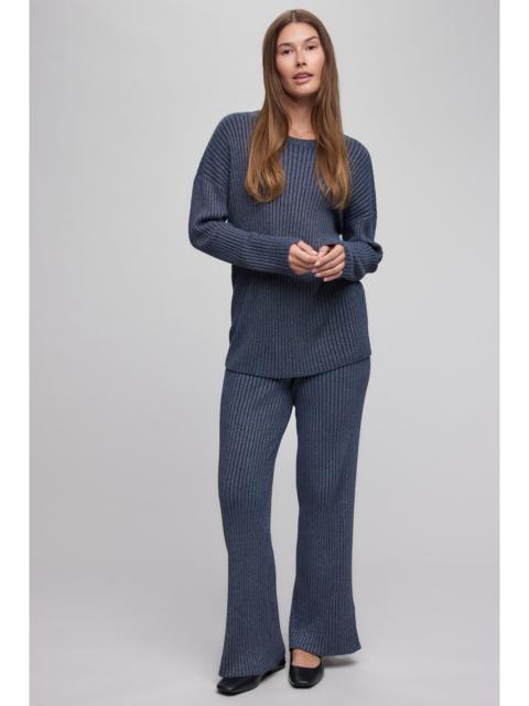Barefoot Dreams CozyChic Ultra Lite® Lurex Rib Straight Leg Pant