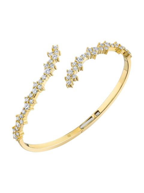 SYDNEY EVAN Diamond Wrap Hinge Bracelet
