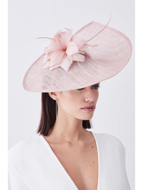 KAREN MILLEN Feather & Quill Disc Fascinator