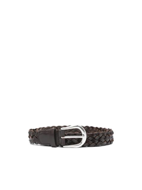 Studio Nicholson plaited leather belt