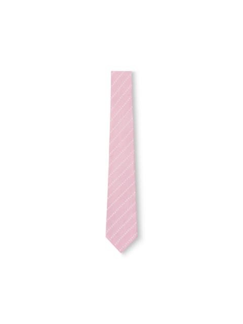 Louis Vuitton Pinstripes Micro Flower Tie