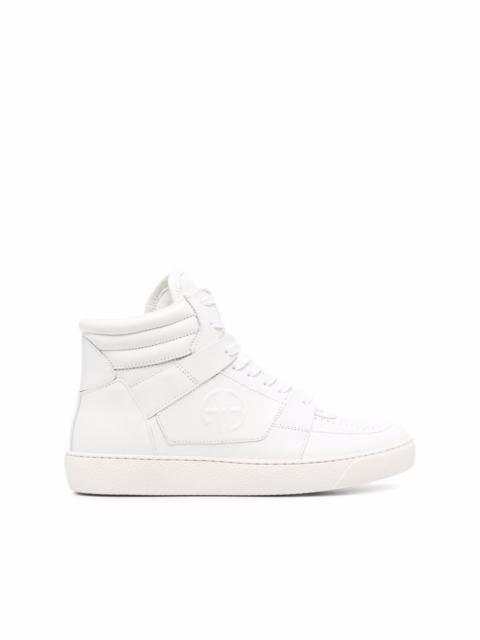 ANINE BING high-top leather sneakers