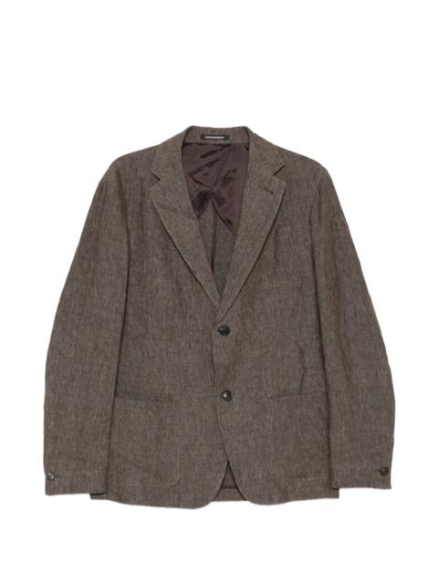 EMPORIO ARMANI buttoned blazer