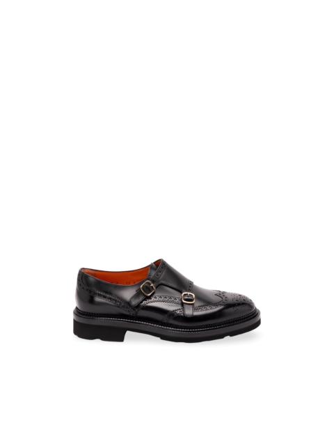 Santoni `Kalamabuck` Loafers