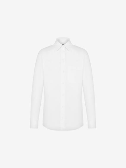 Moschino PURE MOSCHINO PRINT POPLIN SHIRT