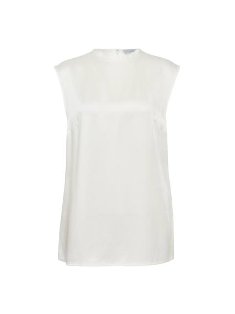 Stella McCartney Satin Sleeveless Top