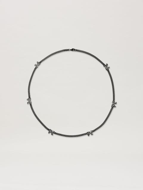 Palm Angels Monogram in series Chain Necklace