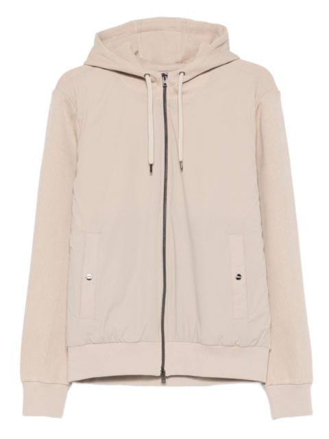 Herno hooded zip-up jacket