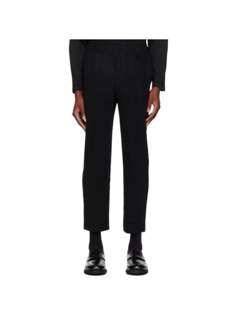 Black Tailored Pleats 2 Trousers