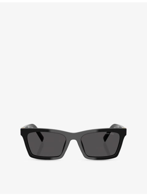 Miu Miu MU A05S Square-Frame Acetate Sunglasses