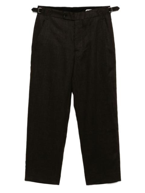 BODE side-buckle trousers