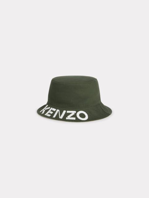 'KENZOGRAPHY' reversible cotton hat