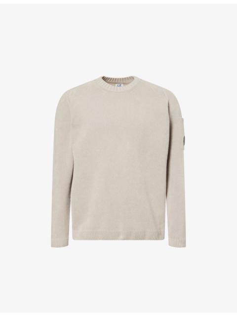C.P. Company Chenille Crewneck Cotton-Knit Jumper