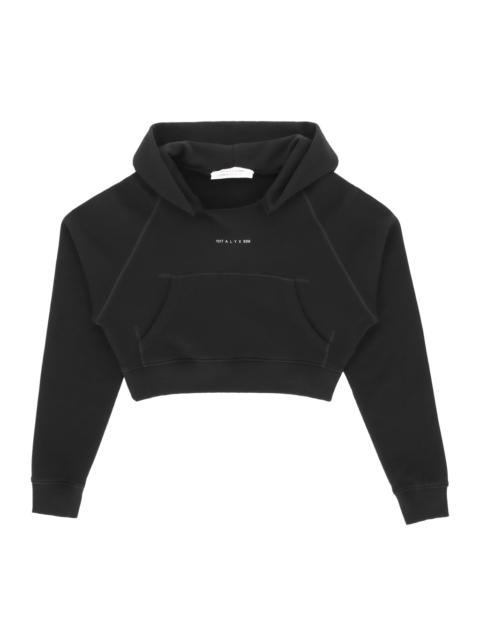 1017 ALYX 9SM COLLECTION LOGO CROPPED SWEATSHIRT