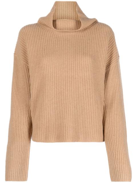 Polo Ralph Lauren roll-neck chunky-knit jumper