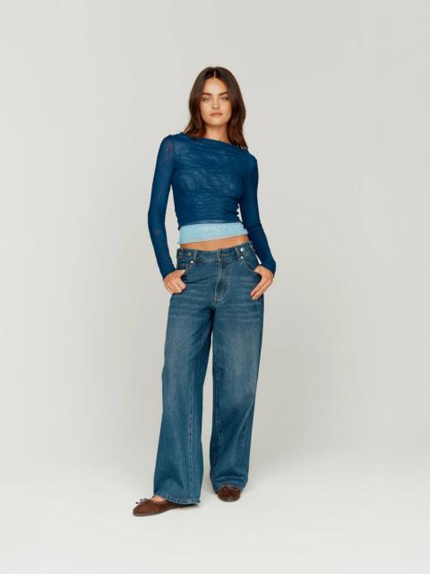 House of Sunny 13OZ WIDE LEG DENIM