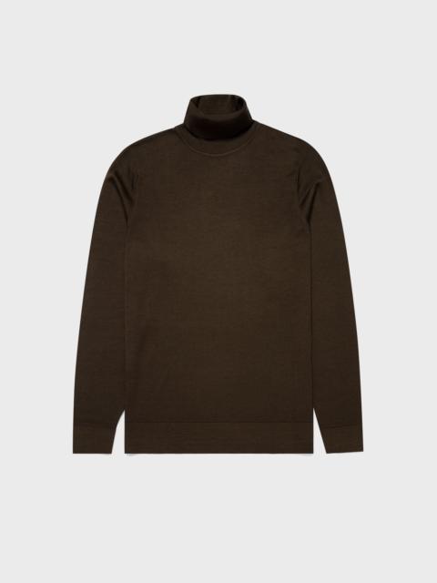 Sunspel Fine Merino Wool Roll Neck