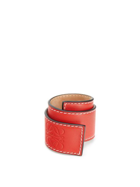 Loewe Small slap bracelet in calfskin