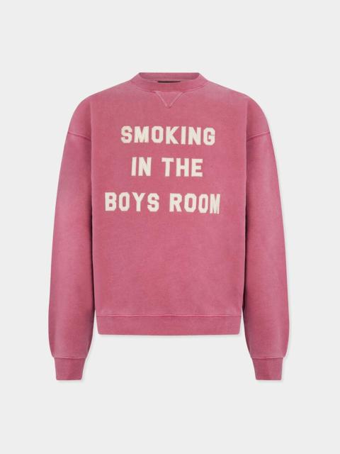 DSQUARED2 VINTAGE FADE SHORT & WIDE FIT CREWNECK