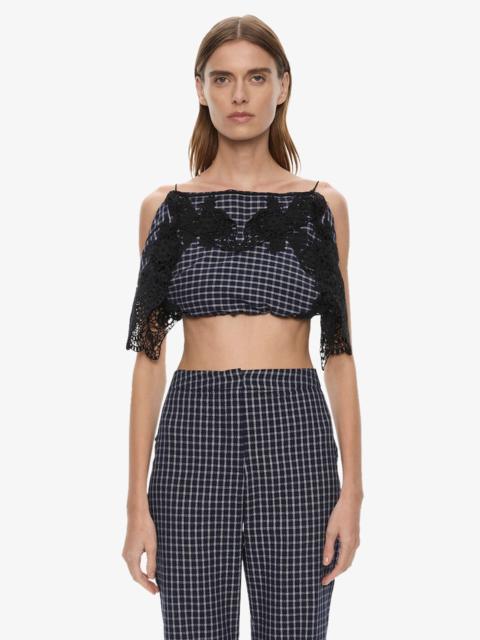 CHRISTOPHER ESBER Embroidered Handkerchief Tee