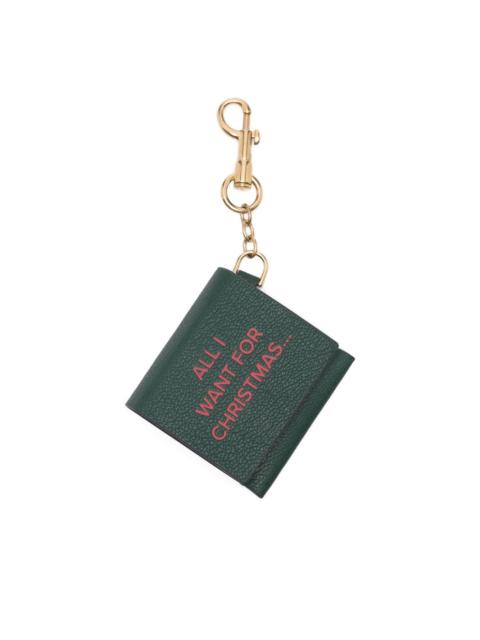 Anya Hindmarch matchstick-appliqué leather keyring