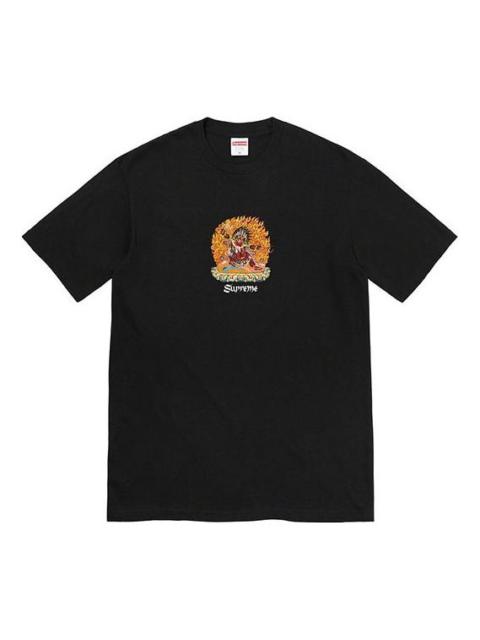 Supreme Supreme SS22 Week 8 Person Tee Cartoon Alphabet Printing Round Neck Short Sleeve Unisex SUP-SS22-615