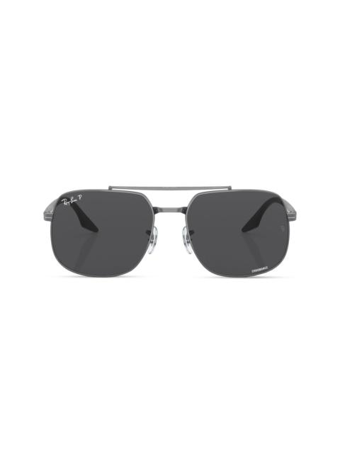 square-frame sunglasses