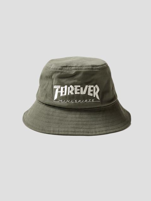 BRUSHED TWILL BUCKET HAT - FOREVER MINI SKIRT