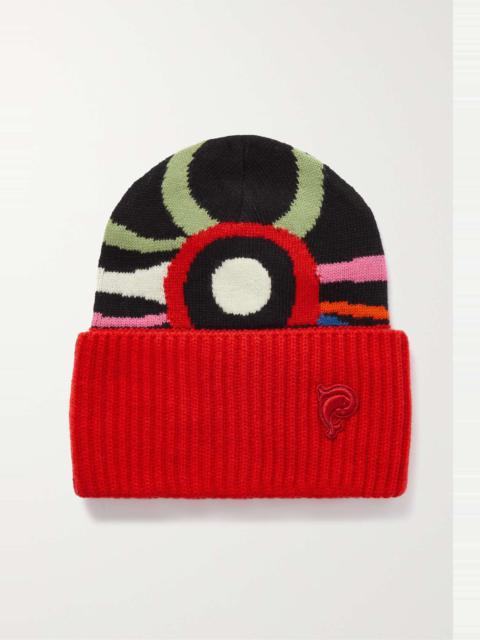 PUCCI Wool-jacquard beanie