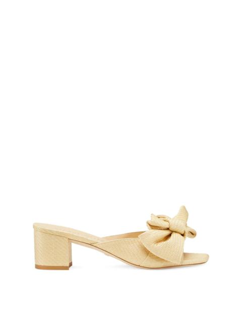 Stuart Weitzman Loveknot 50 Block Slide