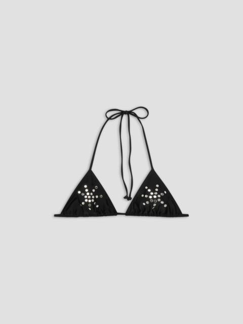 miaou KAUAI BIKINI TOP - BLACK STUD