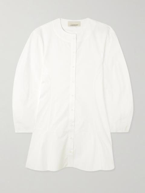 LIBEROWE Cotton-poplin Mini Shirt Dress