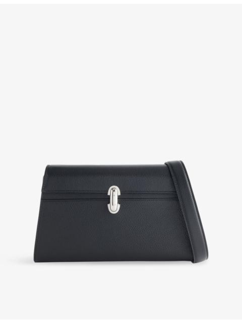 SAVETTE Symmetry Leather Shoulder Bag