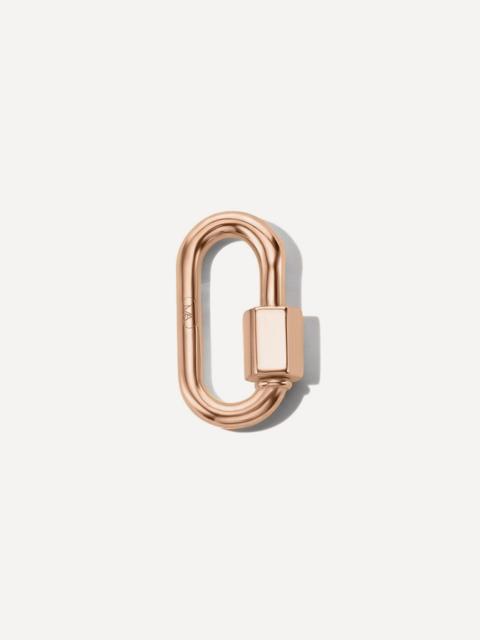 MARLA AARON 14ct Rose Gold Babylock Carabiner Clasp