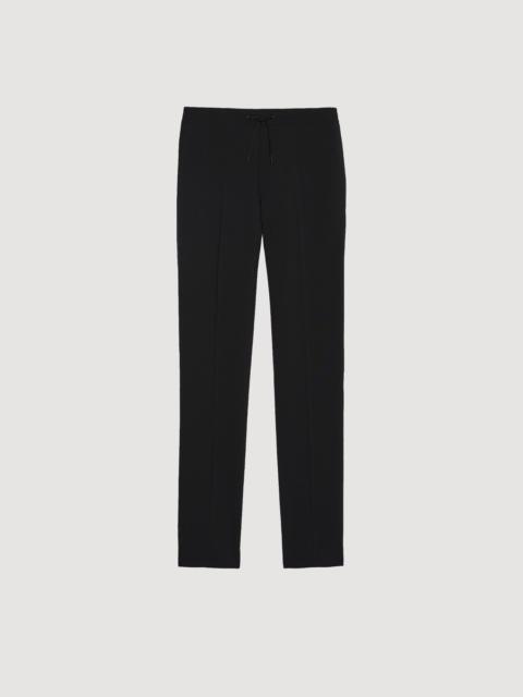 Sandro PANTS WITH ELASTICATED WAIST