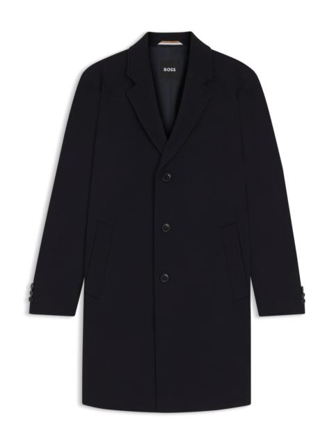 BOSS FORMAL COAT IN A WOOL BLEND