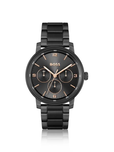 BOSS BLACK LINK-BRACELET WATCH WITH TONAL DIAL