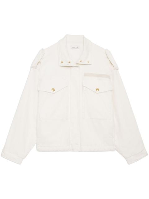 ANINE BING Audrey logo-buttons jacket