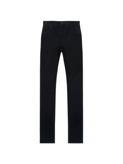 RTA Bryant flocked skinny jeans