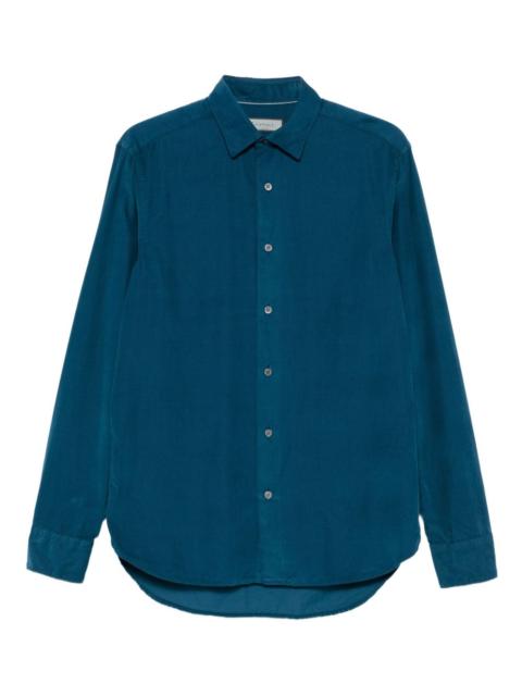 Canali long-sleeve cotton shirt