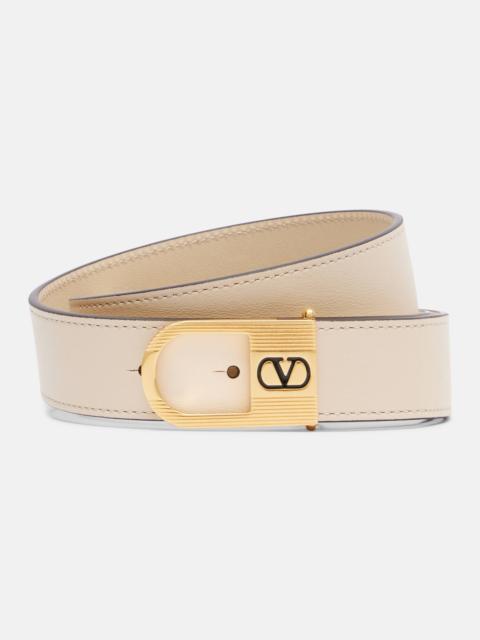 Valentino VLogo leather belt