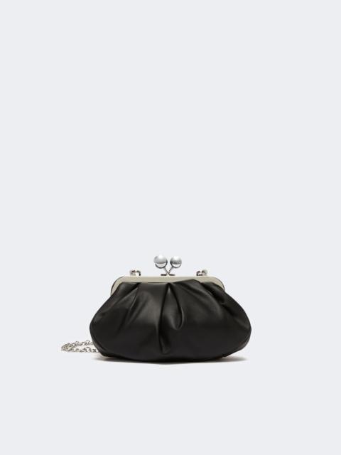 WEEKEND Max Mara PRATI Small sheepskin Pasticcino Bag - BLACK