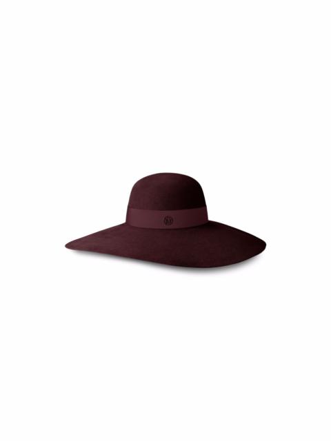 MAISON MICHEL Blanche felt capeline hat