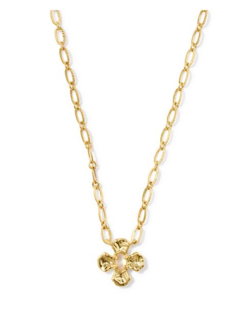 KENDRA SCOTT Leanne Gold Short Pendant Necklace